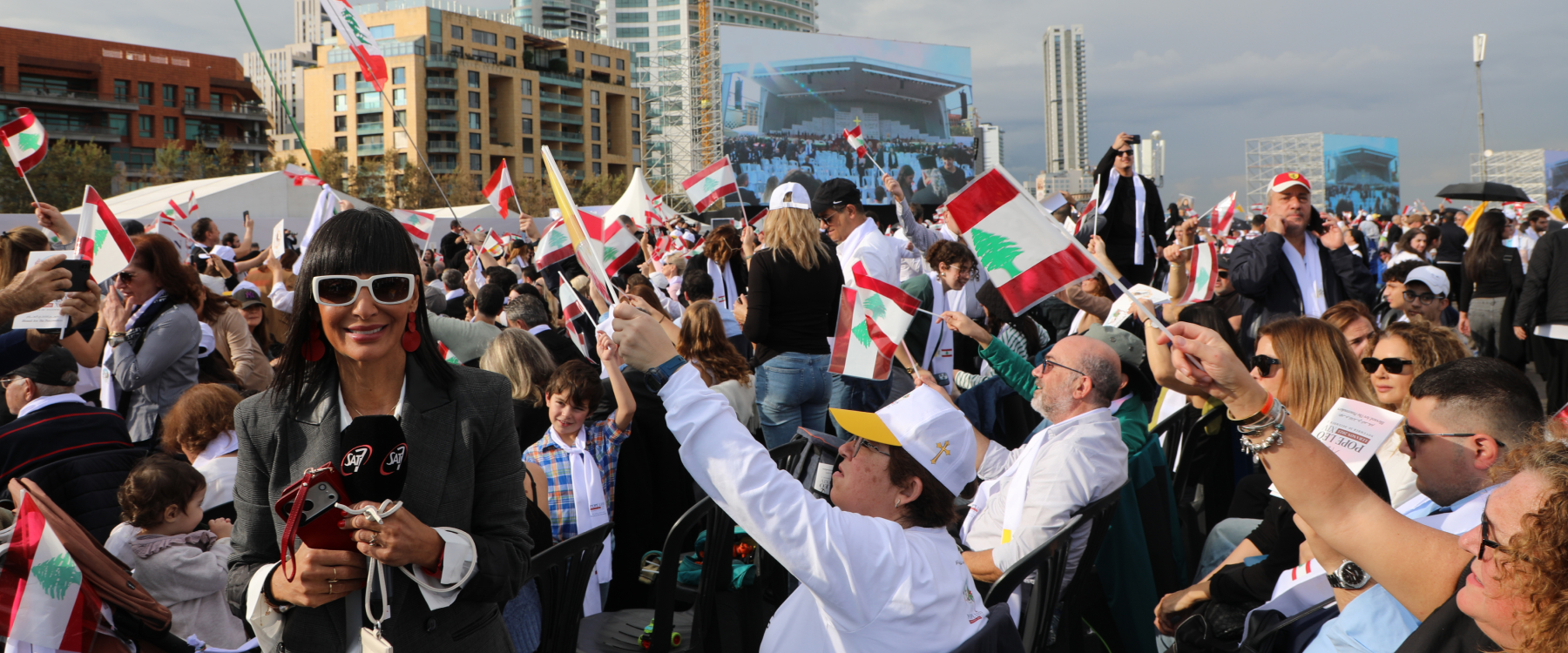 SAT-7 documented the Pope’s journey from Annaya to Harissa; meetings with priests, bishops, and consecrated men and women; and the gathering of Lebanon’s diverse Christian communities in Martyrs’ Square. Youth voices were also brought to the forefront.
