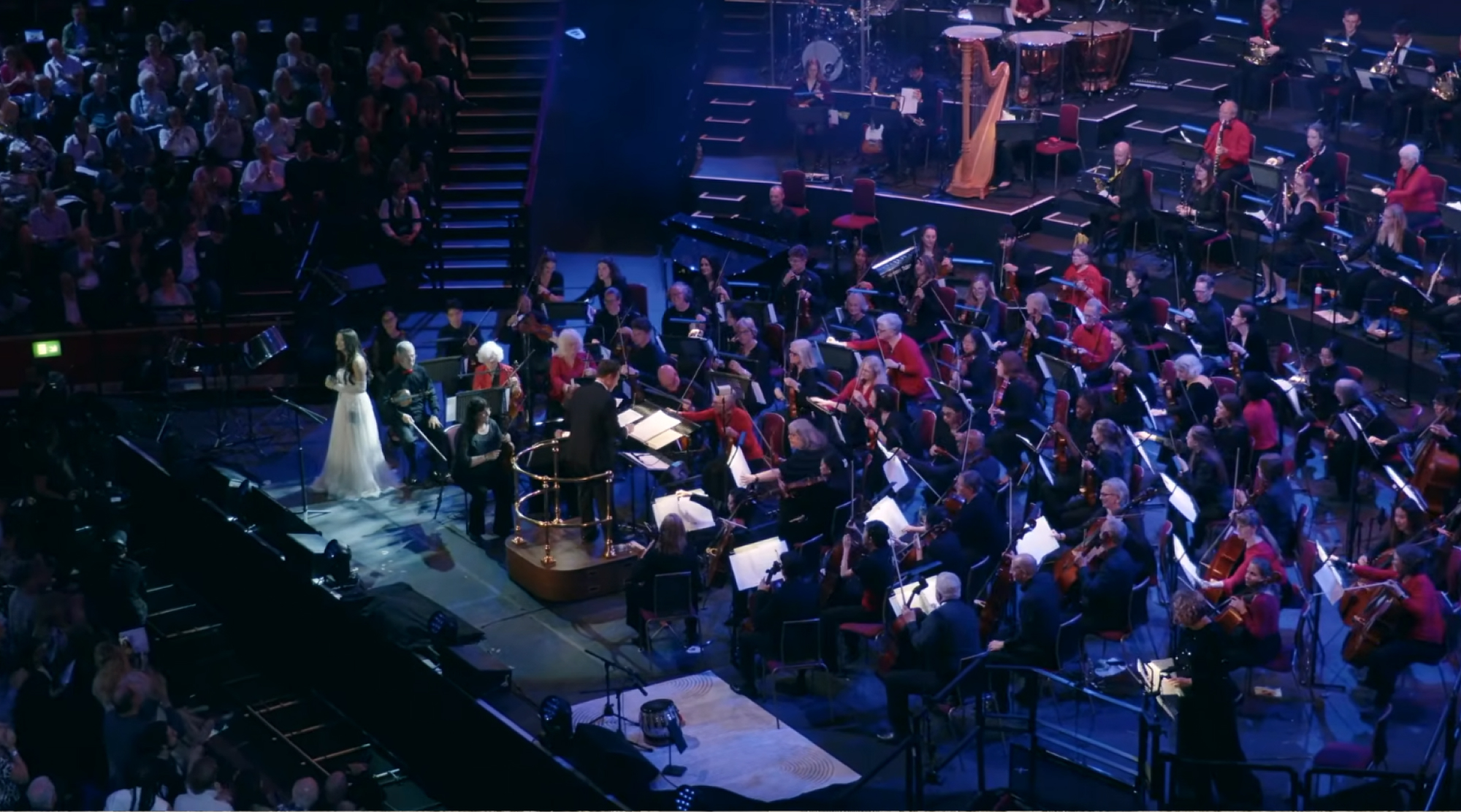 Standing on the stage of the Royal Albert Hall during Prom Praise was one of those moments that felt as though time stood still.