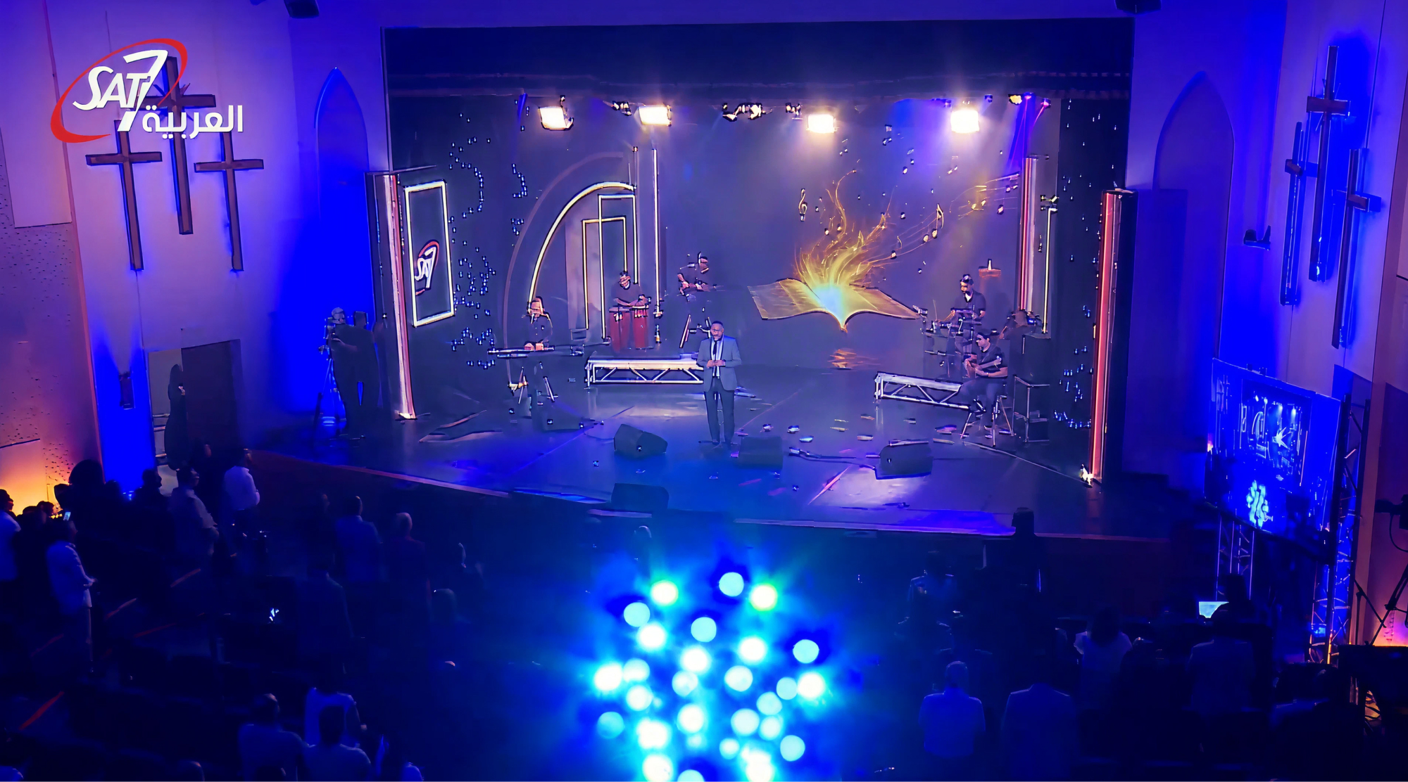 To mark the occasion, five hours of live programming from Egypt and Lebanon told the story of SAT-7, featuring several people who had witnessed the planting of the first seed. 
